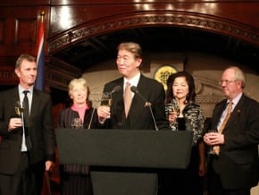 駐英代表處國慶酒會 冠蓋雲集