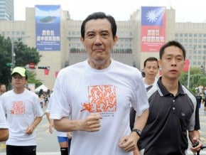 馬總統路跑 分享運動祕訣