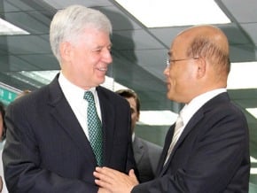 AIT馬啟思拜會蘇貞昌：謝長廷登陸 有助兩岸長期穩定