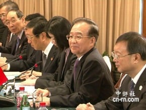 溫家寶赴柬埔寨泰國 中國領導人十八大後首次出訪