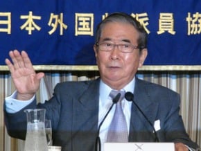石原：日本若擁核 可增威嚇力