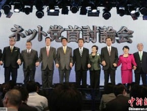 自民黨強勢 或獲日本眾院過半議席
