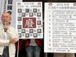 立院年度代表字 公督盟：廢