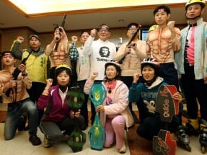 青年扮藍波嗆馬 高志鵬號召113遊行