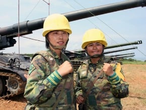 陸軍野戰砲兵 首名女連長誕生
