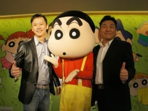 橘子取得蠟筆小新遊戲代理權