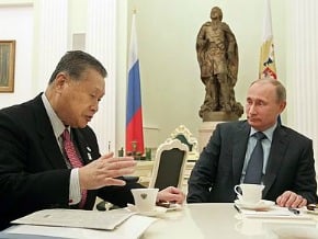 普京會晤安倍特使 遞交安倍親筆信 願解決日俄領土爭議