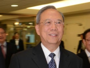 大陸前國務院副總理曾培炎抵台 將會蕭萬長
