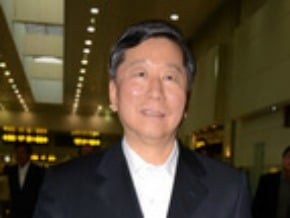 銀監會主席尚福林離台