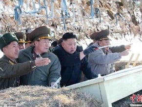 金正恩於韓美軍演結束後首次視察朝鮮前線哨所