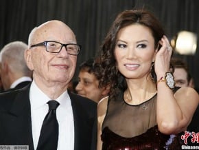 梅鐸要離婚 與虎妻鄧文迪分手