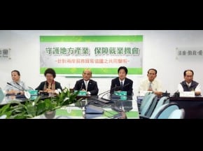 反服貿協議　綠首長只談監督未談反制