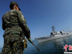 美菲黃岩島週邊軍演規模創紀錄 稱不會刺激中國