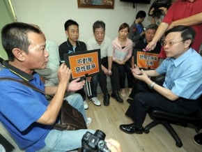 印刷業者陳情 王郁琦說明服貿