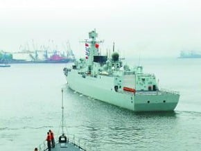 中俄海軍“海上聯合-2013”進入實兵演練