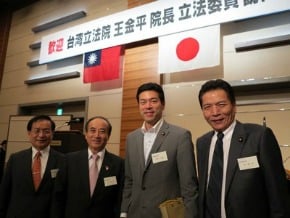 王金平率團訪日 東北政要致謝