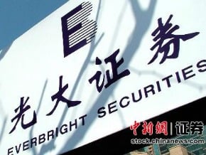 光大烏龍指事件 罰五億多人民幣