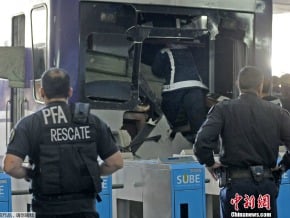 阿根廷首都列車事故致99人傷
