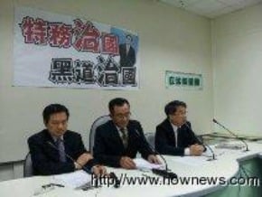 張安樂組隊挺馬？綠委諷：怕被丟鞋竟要靠黑道