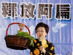 顧立雄遭嗆「為何切割扁」<br />釋扁晚會 5北市長競爭者上台力挺