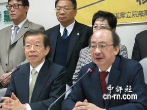 謝長廷尋求核四釋憲 跨派系綠委支持