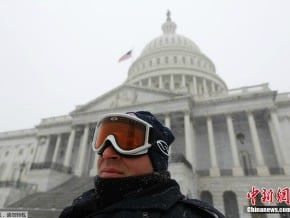 美東狂風大雪 聯邦政府關閉