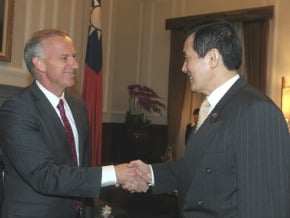 馬總統讚王郁琦 傳達和平訊息
