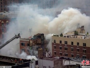 紐約曼哈頓建築樓大爆炸 死者增至7人