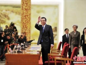 陸人大閉幕 李克強會見中外記者