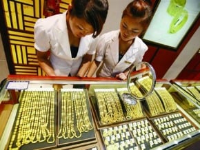 陸首季黃金消費持平 金條大減