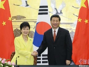 南北朝鮮砝碼 北京的天平向首爾傾斜