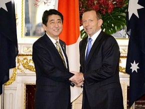 日澳簽防禦協定 安倍逼美抗