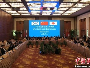 中韓自貿12輪談判 登場