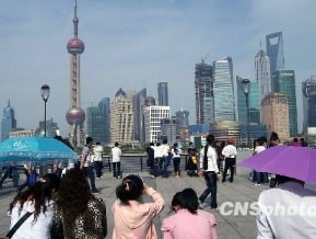 陸30省份上半年城鎮居民收入排行 上海最高