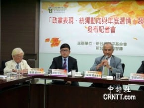 民調：民進黨不喜好度增加