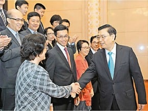 張德江：人大決定「不可撼動」