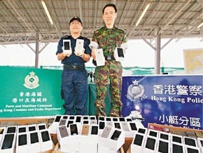 深圳海關截獲大量走私大陸iPhone6