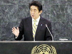 安倍施政演說再提中日首腦會談 稱欲建友好關係