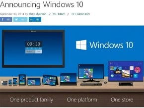 Windows 10 微軟公布明年問市