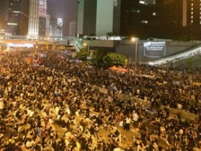 中聯辦、陸黨報肯定港府 評佔中