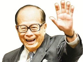 擠下馬雲 李嘉誠重登亞洲首富
