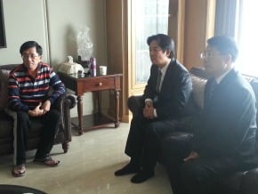 賴清德訪扁 「身為醫生很憂心」