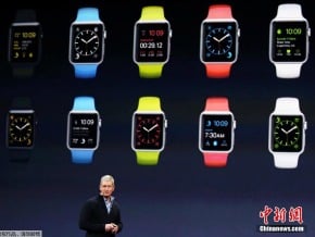 Apple Watch推出 最高端一萬美元