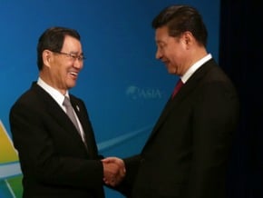 博鰲蕭習會 蕭萬長提台入亞投行