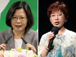 兩岸政策協會民調 蔡英文大勝洪秀柱20個百分點