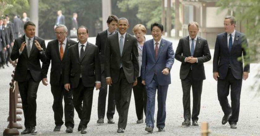 G7峰會登場 聚焦五大議題