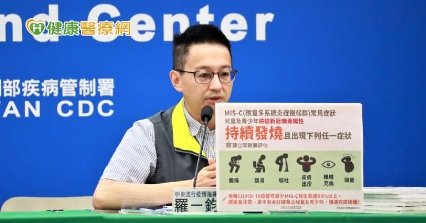 輕症免通報如何判定MIS-C？羅一鈞解答　家長注意！6大警訊應就醫