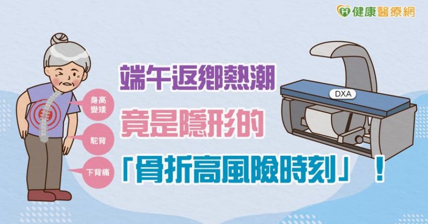 端午返鄉熱潮 竟是隱形的「骨折高風險時刻」！