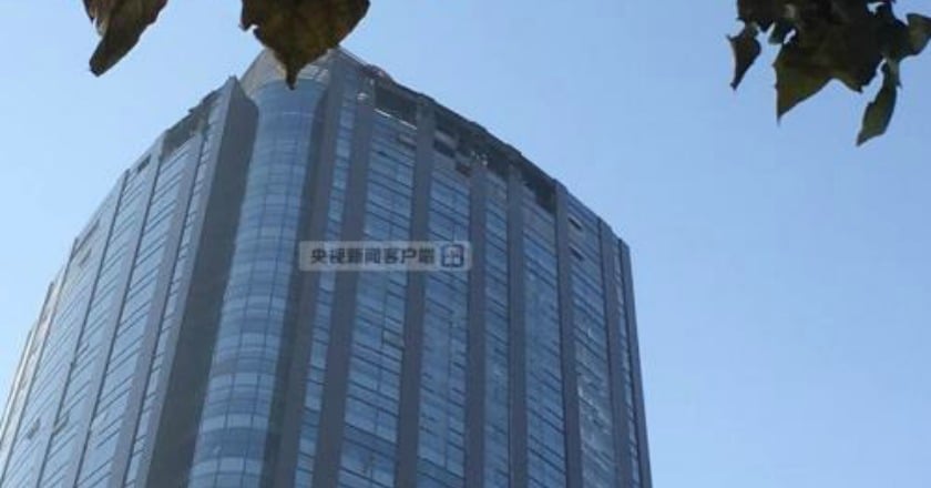 天津38層高樓突發大火 釀10死5傷