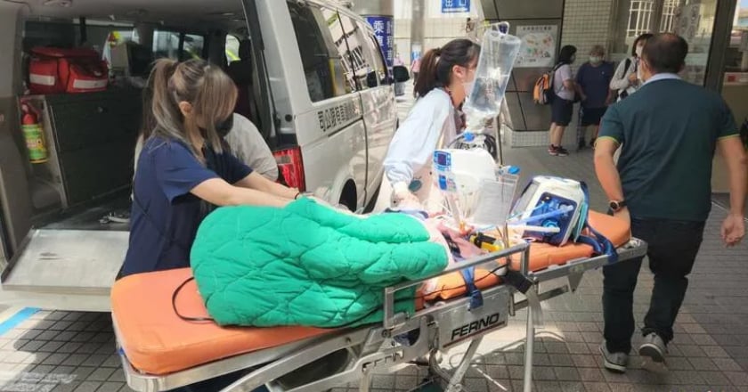 台南早產兒跨縣市轉院 國道警接力護送平安抵達林口長庚